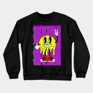 Weird Smiley Crewneck Sweatshirt